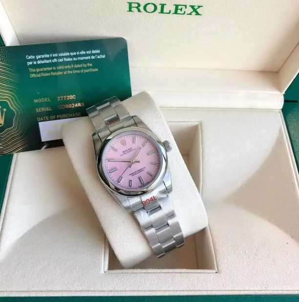 TOP Multi-Color Dial Luminous Waterproof High-End Wristwatch 904L Stainless Steel Strap Watches