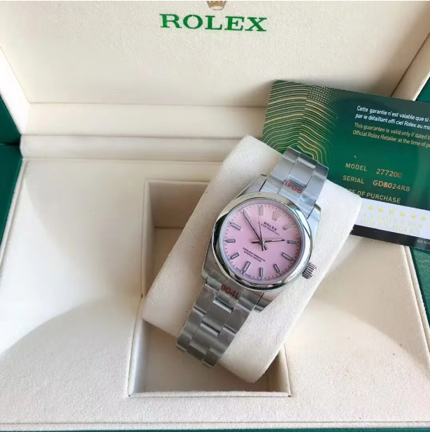 TOP Multi-Color Dial Luminous Waterproof High-End Wristwatch 904L Stainless Steel Strap Watches