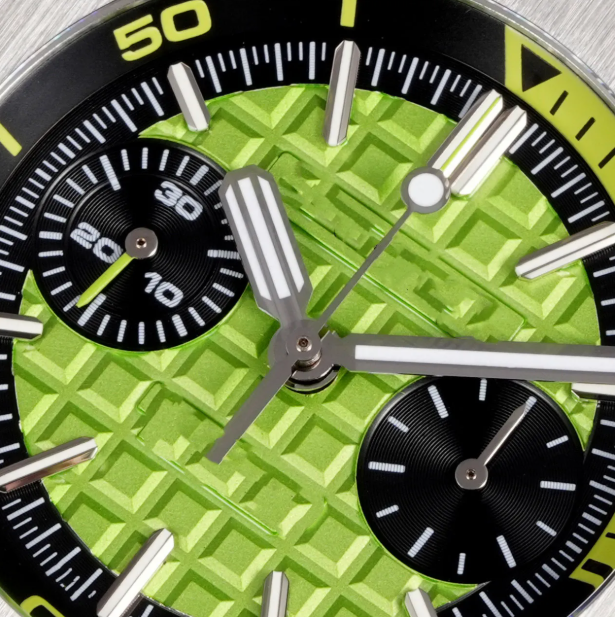 top Watch Audermarlies Offshore 26703 Green Rubber Automatic Watch 42MM Sport Luxury Watch.